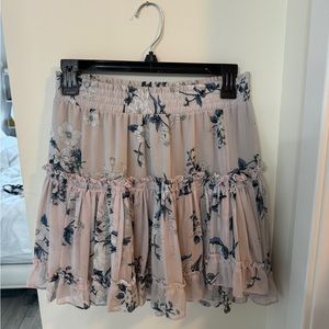 Misa Floral Skirt stretchy size S
